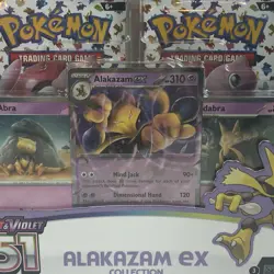 Pokemon TCG Scarlet & Violet 151 Alakazam Ex Collection BRAND NEW SEALED Pokemon - Image 2