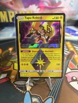 Tapu Koko - 51/181 - Team Up Prism Star Holo Rare Pokemon - Image 1