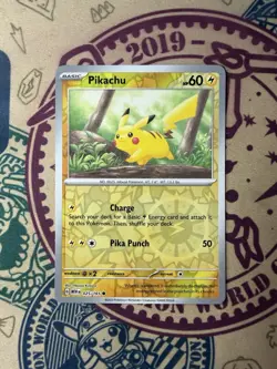 Pokemon Pikachu Reverse Holo 25/165 Pokemon Scarlet & Violet 151 - Image 3