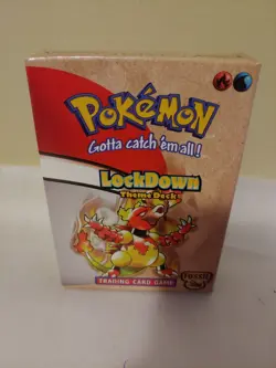 Pokemon, LOCKDOWN Theme Deck TCG. 1999. very near mint condition - Image 1