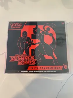 FREE SHIPPING! Pokemon SV10 Destined Rivals Elite Trainer Box ETB NEW & SEALED! - Image 1