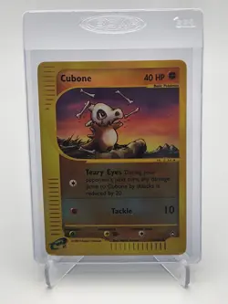 2002 Pokemon Aquapolis Cubone Reverse Holo 72/147 LP E-Reader Nintendo - Image 1