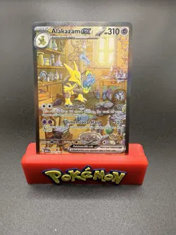 Pokemon Card - Alakazam ex 201/165 Special Illustration Rare - S&V 151 - NM 493 - Image 1
