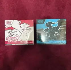 Pokemon Center Black Bolt & White Flare ETB Set Sealed - Image 1