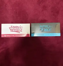 Pokemon Center Black Bolt & White Flare ETB Set Sealed - Image 2