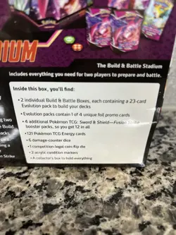 Pokemon Sword & Shield Fusion Strike Build & Battle Stadium Sealed - Image 3