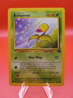 1999 Pokemon Jungle Bellsprout #49 Extremely LP - Image 1