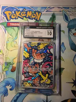 Pokemon 2024 Tatsugiri 112 Holo AR Transformation Mask Japanese GEM MINT CGC 10 - Image 1