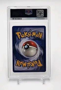 2005 POKEMON EX EMERALD #9 RAYQUAZA-REVERSE FOIL PSA 8 - Image 2