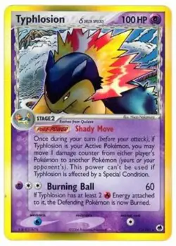 Typhlosion (Delta Species) - 12/101 - Holo Rare DMG, English Pokemon EX Dragon F - Image 1