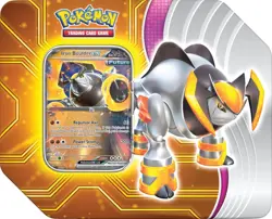 Pokemon TCG: Paradox Destinies Tin - Iron Boulder EX - SEALED - NEW - Image 1