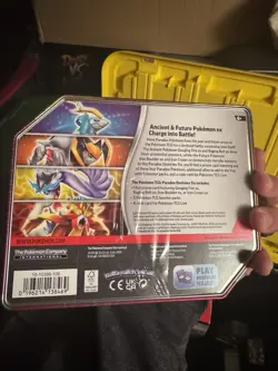 Pokemon TCG: Paradox Destinies Tin - Iron Boulder EX - SEALED - NEW - Image 3
