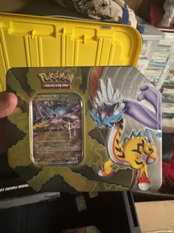 Pokemon Paradox Destinies Collectors Tin RAGING BOLT EX - New / Factory Sealed - Image 2