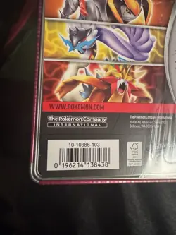 Pokemon Paradox Destinies Collectors Tin RAGING BOLT EX - New / Factory Sealed - Image 4