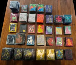 102 Pokemon Sleeves Lot - 102x (65ct) Sealed Packs ETB Sleeves - Pokemon Center - Image 1