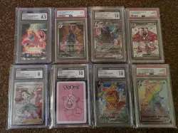 POKEMON slabs HUGE 197 Lot - Image 3