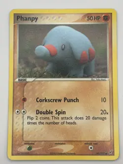 Phanpy 69/107 2005 Ex Deoxys Pokemon MP 69/107 - Image 1