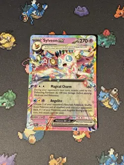 Pokemon Cards Sylveon ex 086/191 Ultra Rare Surging Sparks - (NM) - Image 1