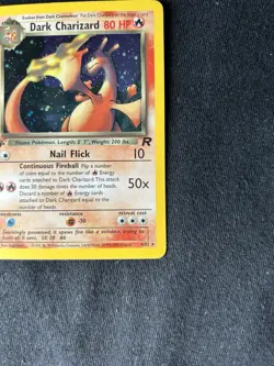Dark Charizard - 4/82 - Pokemon Team Rocket 1st Edition Holo Rare Card WOTC LP - Image 5