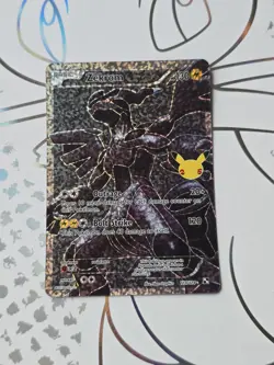 Zekrom 114/114 Pokemon Card TCG Celebrations Promo Full Art Rare SWSH Holo - Image 1