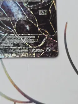 Zekrom 114/114 Pokemon Card TCG Celebrations Promo Full Art Rare SWSH Holo - Image 2