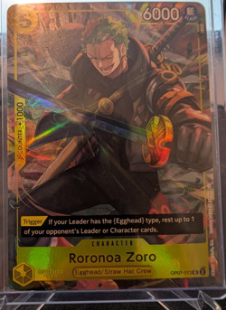 Roronoa Zoro (Illustration Box Vol.3) OP07-113 One Piece Promotion Cards Foil - Image 1