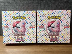 DDU Sealed / With Shrink Pokemon Card 151 Booster 2Boxes sv2a Japanese - Image 1
