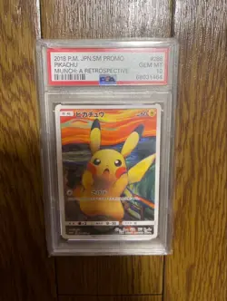PSA 10 GEM MT Pokemon Card Japanese Pikachu Munch - Image 1