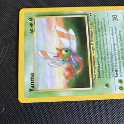 Pokemon TCG Yanma Card Neo Discovery Unlimited Non Holo Rare 36/75 - Image 5