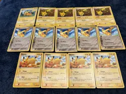 Pokemon Card Lot Of 27 Pikachu Vintage - Image 1