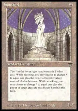 MTG English Sentinel NM Normal Legends - Image 1
