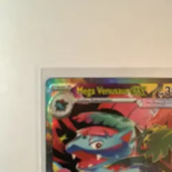 Pokemon Mega Venusaur EX Full Art Holo Me01 Mega Evolution 177/132 Card - Image 2