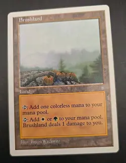 Brushland Anthologies MTG Regular Moderately Played - Image 1