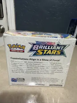 Pokemon TCG Sword Shield Brilliant Stars Booster Box SEALED BRAND NEW - Image 2