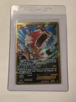Pokemon TCG Gyarados EX 123/122 XY Breakpoint 2016 Secret Holo Rare - Image 1