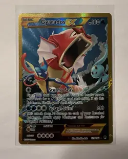 Pokemon TCG Gyarados EX 123/122 XY Breakpoint 2016 Secret Holo Rare - Image 2