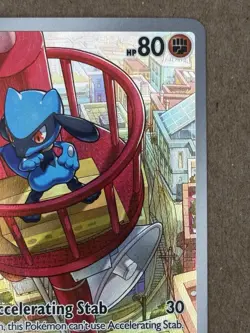 Pokemon TCG Riolu Illustration Mega Evolution Promo 010 English Nm - Image 2
