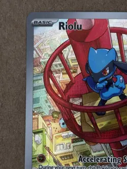 Pokemon TCG Riolu Illustration Mega Evolution Promo 010 English Nm - Image 3