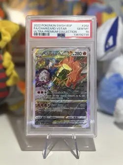 Pokemon TCG Charizard VSTAR SWSH262 PSA 10 - Image 1