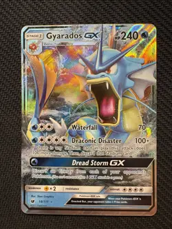 Gyarados GX 18/111 Pokemon Sun and Moon Crimson Invasion - Image 1