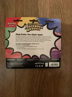 Pokemon Ascended Heroes Tech Sticker Pack Charmander NEW, SEALED, IN HAND - Image 2