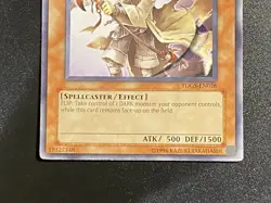 YuGiOh! Dharc the Dark Charmer TDGS-EN026 1st Edition Near Mint - Image 2