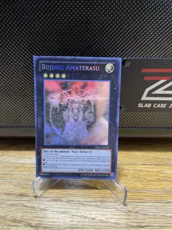 1x Bujinki Amaterasu PRIO-EN052 Ghost Rare 1st Edition Light Play Yu-Gi-Oh! - Image 1