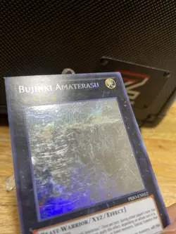 1x Bujinki Amaterasu PRIO-EN052 Ghost Rare 1st Edition Light Play Yu-Gi-Oh! - Image 3