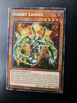 BPRO-EN001 Rokket Loader Starlight Rare 1st Edition YuGiOh - Image 1