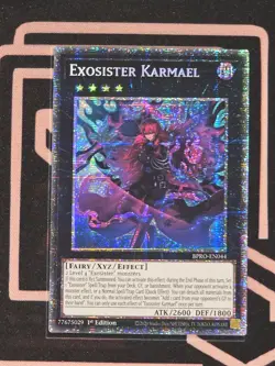 BPRO-EN044 Exosister Karmael Starlight Rare 1st Ed YuGiOh - Image 1