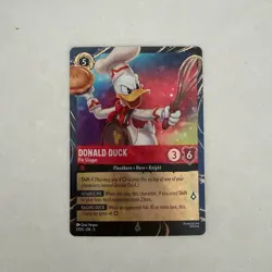 Disney Lorcana TCG Donald Duck Pie Slinger Epcot Festival Of The Arts 2026 - Image 1