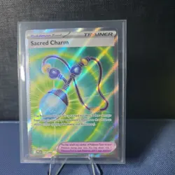 Sacred Charm 122/094 Me02: Mega Evolution Phantasmal Flames Holo Pokemon Card - Image 1