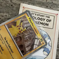 Pokemon TCG: Pikachu At The Museum Jumbo Promo Card X1 - Image 3