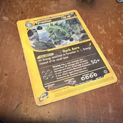 Pokemon Tyranitar Expedition Base Set Rare 120HP 066/165 Regular English Card - Image 5